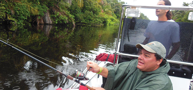 Pesca Recreativa en Tortuguero